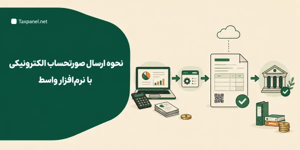نحوه ارسال صورتحساب الکترونیکی با نرم‌افزار واسط